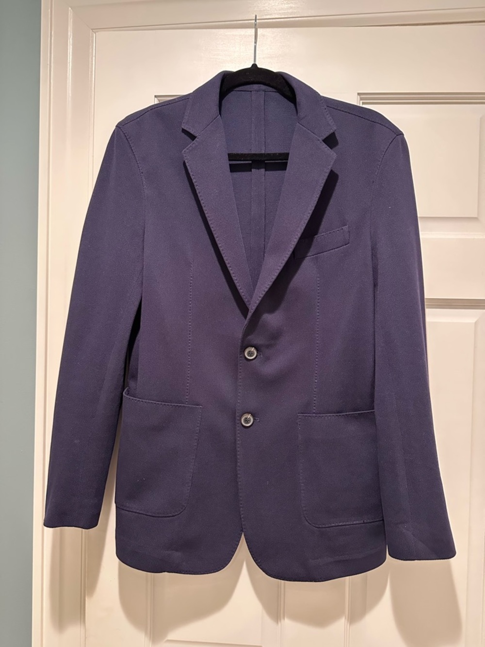 Quince Cotton Pique Knit Blazer - Men’s Small